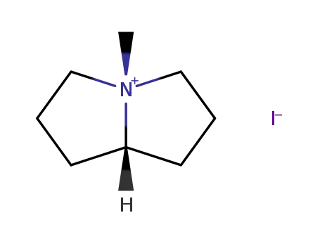 cis-4-methyl-hexahydro-pyrrolizinium; iodide
