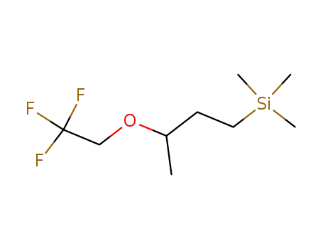 Trimethyl-[3-(2,2,2-trifluoro-ethoxy)-butyl]-silane