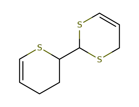 2-(2'-<3',4'-dihydro-2H-thiopyranyl>)-4H-<1,3>-dithiin