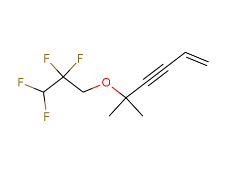 dimethylvinylethynylcarbinol 1,1,3-trihydroperfluoropropyl ether