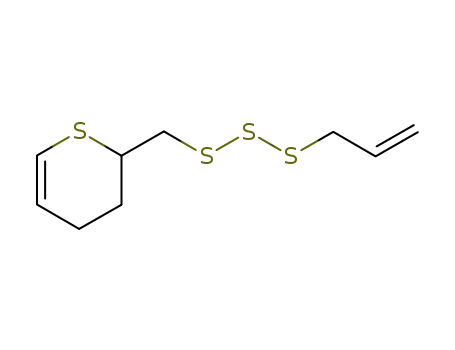 2-(2',3',4'-trithia-6'-heptenyl)-3,4-dihydro-2H-thiopyran