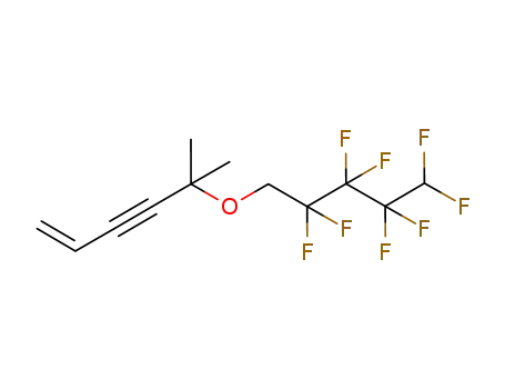 dimethylvinylethynylcarbinol 1,1,5-trihydroperfluoropentyl ether