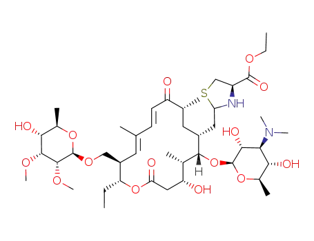 deformyl-19-(4-carbethoxy-2-thiazolidinyl)desmycosin