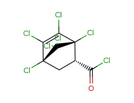 (1R,2R,4S)-1,4,5,6,7,7-Hexachloro-bicyclo[2.2.1]hept-5-ene-2-carbonyl chloride