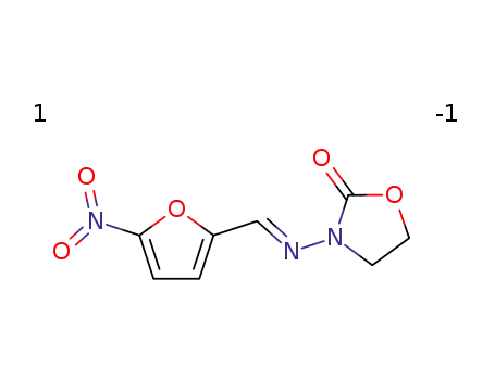3-{[1-(5-Nitro-furan-2-yl)-meth-(E)-ylidene]-amino}-oxazolidin-2-one