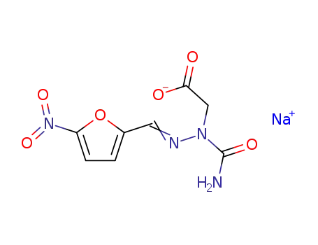 sodium salt of 3-(5-nitrofurfurylideneamino)hydantoic acid