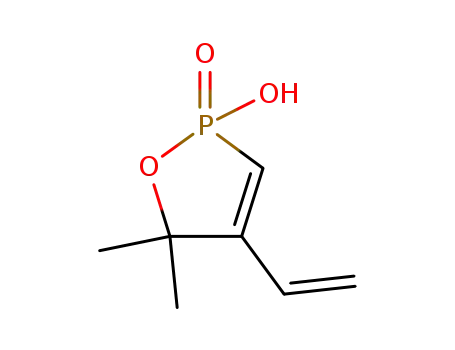 2-hydroxy-5,5-dimethyl-4-vinyl-1,2-oxaphosphol-3-ene 2-oxide