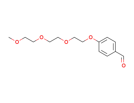 Molecular Structure of 153364-63-7 (m-PEG4-benzaldehyde)