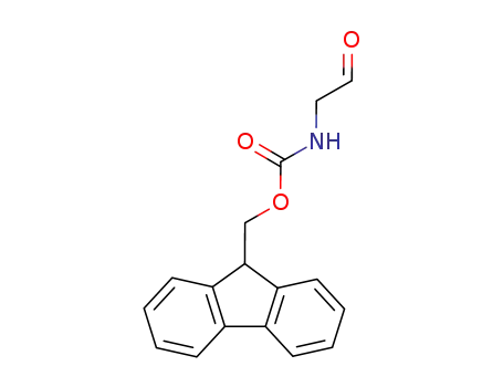 Molecular Structure of 156939-62-7 ((9H-Fluoren-9-yl)methyl 2-oxoethylcarbamate)