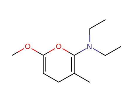 2-diethylamino-6-methoxy-3-methyl-4H-pyran