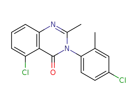 5-Chloro-3-(4-chloro-2-methylphenyl)-2-methylquinazolin-4(3H)-one