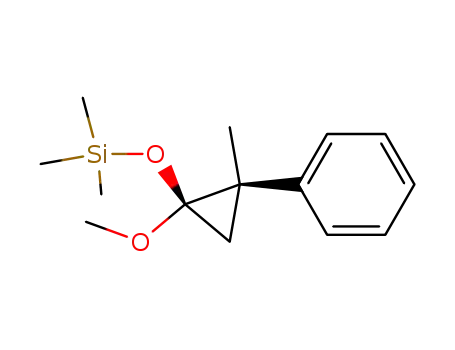 (Z)-1-Methoxy-1-(trimethylsiloxy)-2-methyl-2-phenylcyclopropane