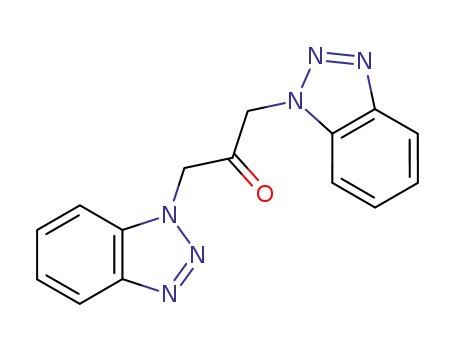 1,3-bis-(benzotriazol-1-yl)propan-2-one