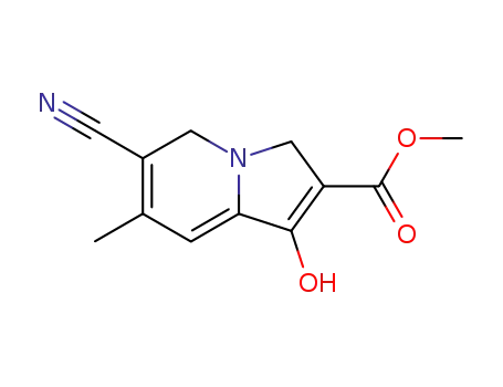 2-(methoxycarbonyl)-6-cyano-7-methyl-1,5-dioxo-Δ6(8)-tetrahydroindolizine