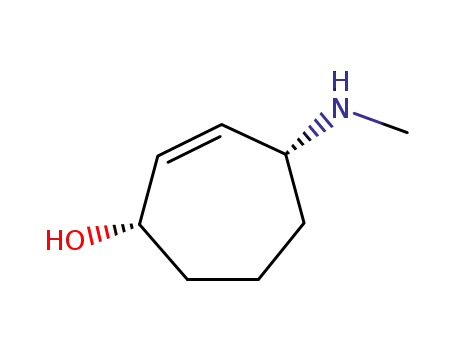 (1S,4R)-4-Methylamino-cyclohept-2-enol