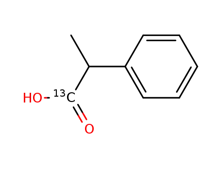 2-phenyl<1-13C>propanoic acid