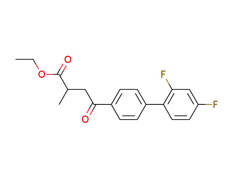 4-(2',4'-Difluoro-biphenyl-4-yl)-2-methyl-4-oxo-butyric acid ethyl ester