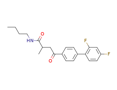N-Butyl-4-(2',4'-difluoro-biphenyl-4-yl)-2-methyl-4-oxo-butyramide