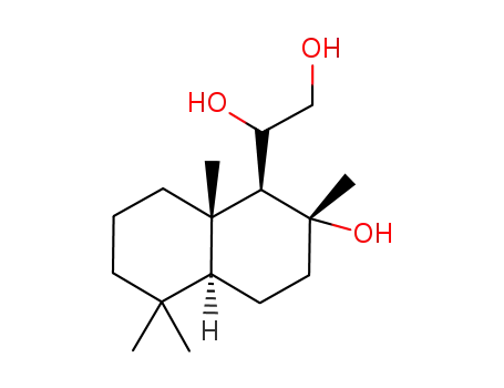 1-[1,2-dihydroxyethyl]-(1R,2R,4aS,8aS)-decahydro-2,5,5,8a-tetramethylnaphthalen-2-ol