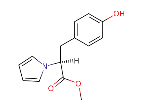 (S)-3-(4-hydroxyphenyl)-2-pyrrol-1-yl-propionic acid methyl ester