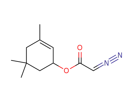 Diazo-acetic acid 3,5,5-trimethyl-cyclohex-2-enyl ester