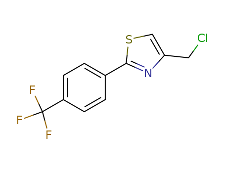 4-(Chloromethyl)-2-[4-(trifluoromethyl)phenyl]-thiazole