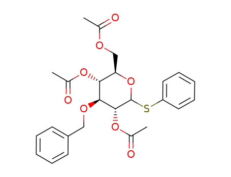 phenyl 2,4,6-tri-O-acetyl-3-O-benzyl-1-thio-D-glucopyranoside