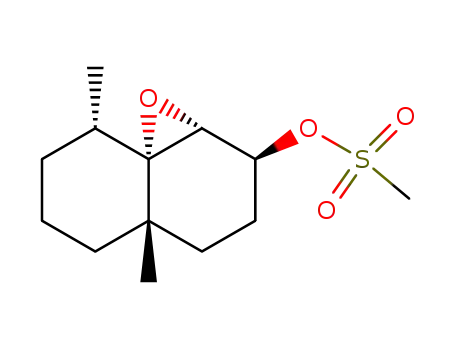 Methanesulfonic acid (1aR,2S,4aS,8S,8aS)-4a,8-dimethyl-octahydro-1-oxa-cyclopropa[d]naphthalen-2-yl ester