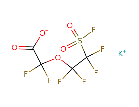 Potassium; difluoro-(1,1,2,2-tetrafluoro-2-fluorosulfonyl-ethoxy)-acetate