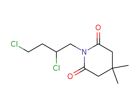1-(2,4-Dichloro-butyl)-4,4-dimethyl-piperidine-2,6-dione