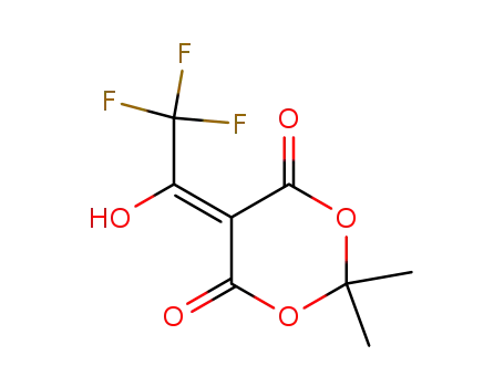2,2-Dimethyl-5-(2,2,2-trifluoro-1-hydroxy-ethylidene)-[1,3]dioxane-4,6-dione