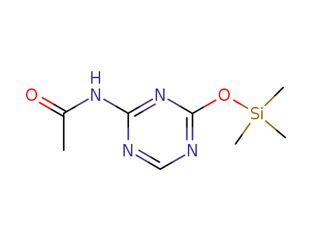 N-(4-Trimethylsilanyloxy-[1,3,5]triazin-2-yl)-acetamide
