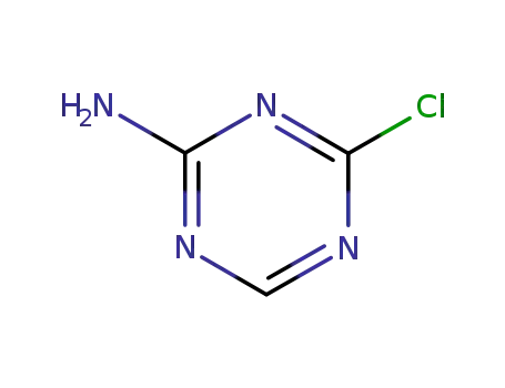 Molecular Structure of 7709-13-9 (4-AMino-2-chloro-1,3,5-triazine)