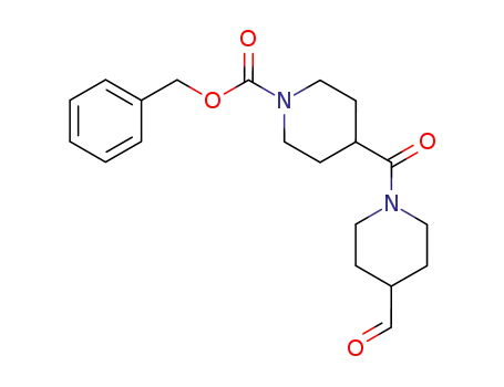 4-(4-Formyl-piperidine-1-carbonyl)-piperidine-1-carboxylic acid benzyl ester