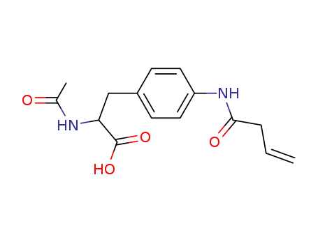2-Acetylamino-3-(4-but-3-enoylamino-phenyl)-propionic acid