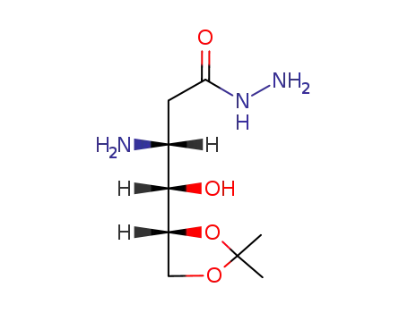 (3R,4S)-3-Amino-4-((R)-2,2-dimethyl-[1,3]dioxolan-4-yl)-4-hydroxy-butyric acid hydrazide