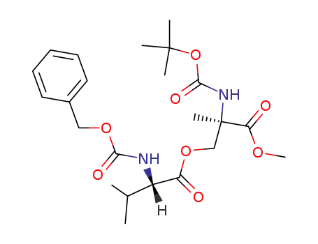 (S)-2-Benzyloxycarbonylamino-3-methyl-butyric acid (R)-2-tert-butoxycarbonylamino-2-methoxycarbonyl-propyl ester