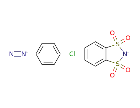 4-(chloro)benzenediazonium benzo[d][1,3,2]dithiazol-2-ide-1,1,3,3-tetraoxide