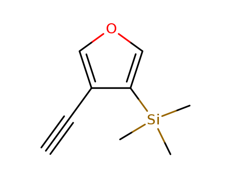 Silane, (4-ethynyl-3-furanyl)trimethyl-