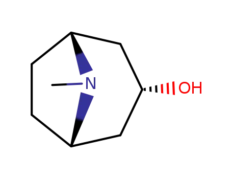 Molecular Structure of 120-29-6 (Tropine)