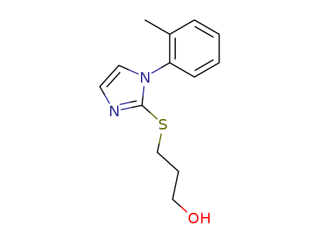 1-Propanol, 3-[[1-(2-methylphenyl)-1H-imidazol-2-yl]thio]-