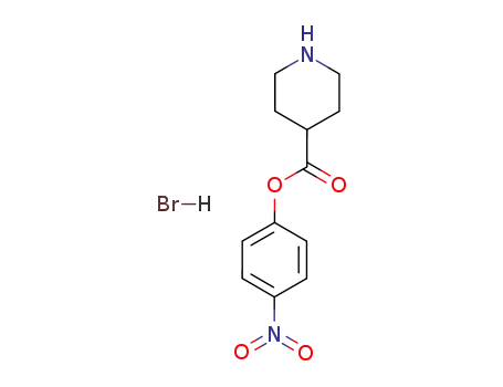 Piperidine-4-carboxylic acid 4-nitro-phenyl ester; hydrobromide