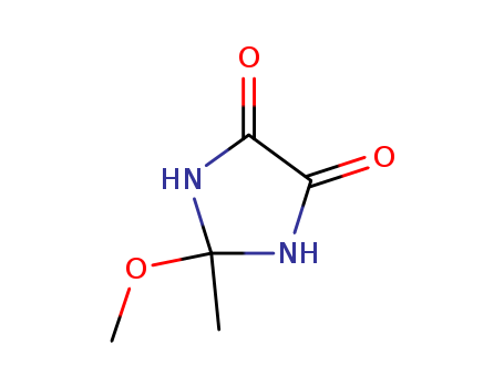 4,5-Imidazolidinedione, 2-methoxy-2-methyl-