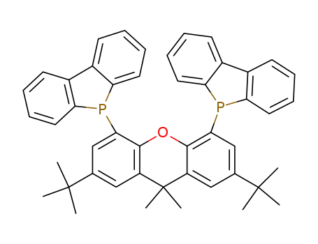 4,5-bis(9-dibenzo[b,d]phospholyl)-2,7-di-tert-butyl-9,9-dimethylxanthene