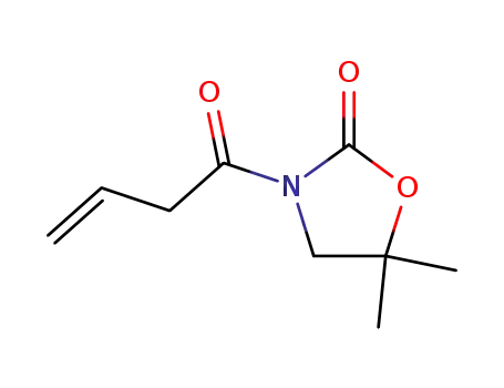 3-but-3-enoyl-5,5-dimethyl-oxazolidin-2-one