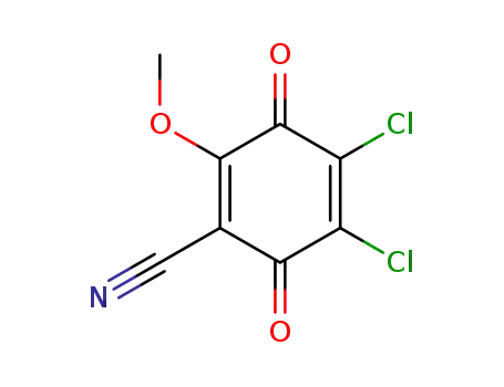 2,3-dichloro-5-cyano-6-methoxy-p-benzoquinone