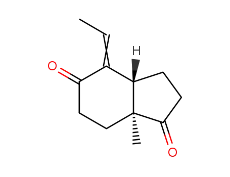 (3aS,7aS)-4-ethylidene-5,6,7,7a-tetrahydro-7a-methylindan-1,5-dione