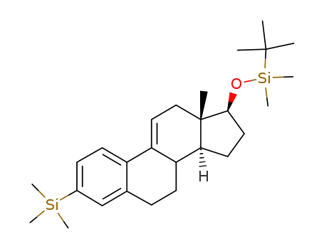 17-(tert-butyl-dimethyl-silanyloxy)-13-methyl-3-trimethylsilanyl-7,8,12,13,14,15,16,17-octahydro-6H-cyclopenta[a]phenanthrene