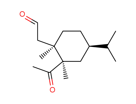 2-[(1R,2R,4R)-2-acetyl-4-isopropyl-1,2-dimethylcyclohexyl]acetaldehyde