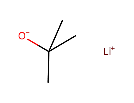 Molecular Structure of 1907-33-1 (Lithium tert-butoxide)